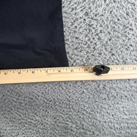 Paskho Pant Mens XL Black Nylon Windbreaker Straight Hiking Gorpcore Stretch - Picture 11 of 12